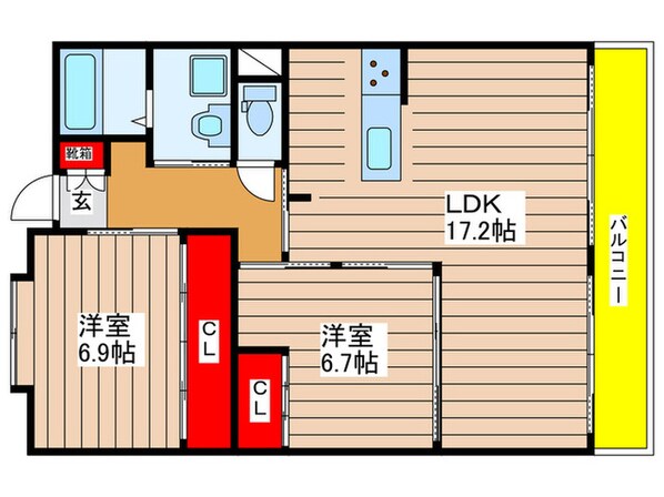 ＭＩＫＡＺＵＫＩ　ＧＡＲＤＥＮの物件間取画像